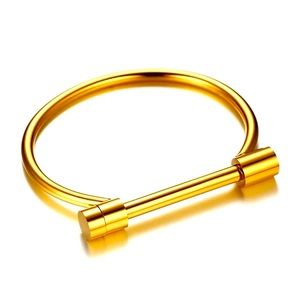 π2/$30 New Zara Minimalist Gold Bangle